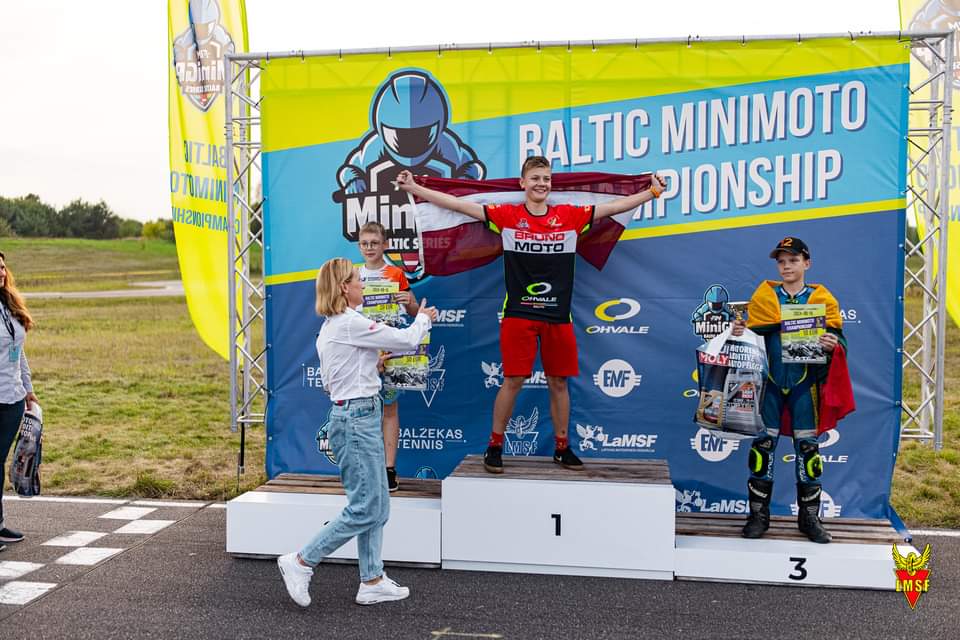 Absolūtais Baltijas čempions motosportā Marks Čerņevskis